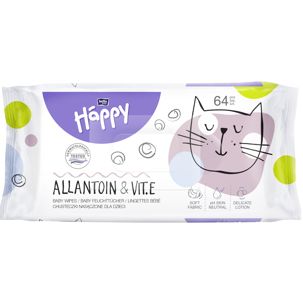 BBH wet wipes allantoin & vit E